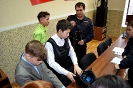 Воспитанники Озерского детского дома поздравили полицейских - март 2018